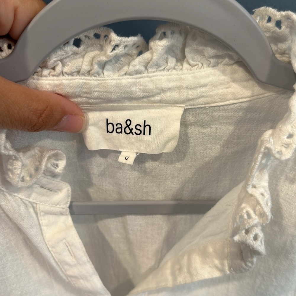 Ba&sh Feely Ruffle Blouse - Picture 3 of 9